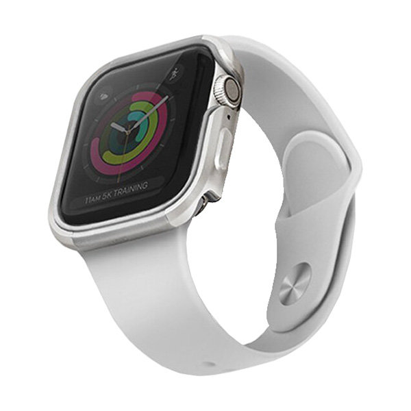 Чехол Uniq для Apple Watch S4 (44mm) 44MM-VALSIL, серебряный